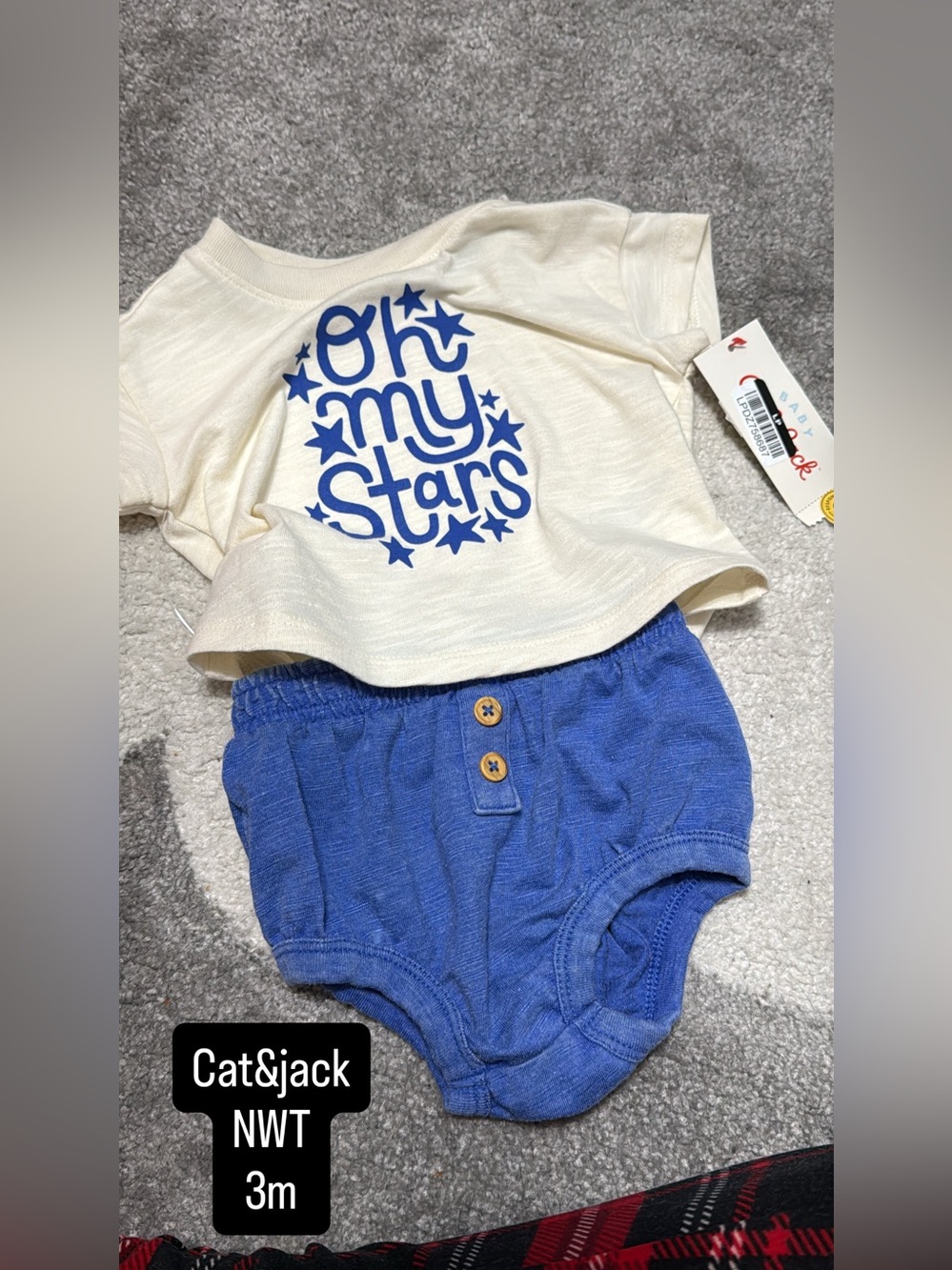 Cat & Jack Patriotic 2 Piece